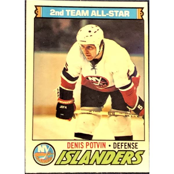 1977-78 O-PEE-CHEE NHL DENIS POTVIN (HOF)