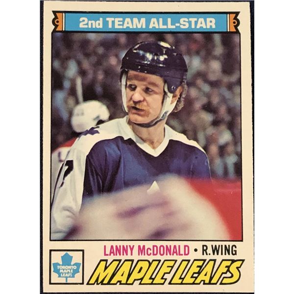 1977-78 O-PEE-CHEE NHL LANNY McDONALD (HOF)