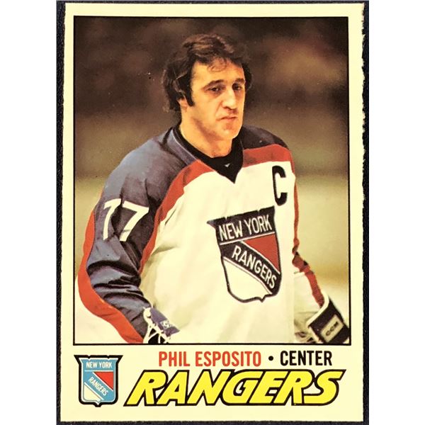 1977-78 O-PEE-CHEE NHL PHIL ESPOSITO (HOF)