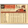 Image 2 : 1959 TOPPS WHITE BACKS SOLLY HEMUS HIGH NUMBER