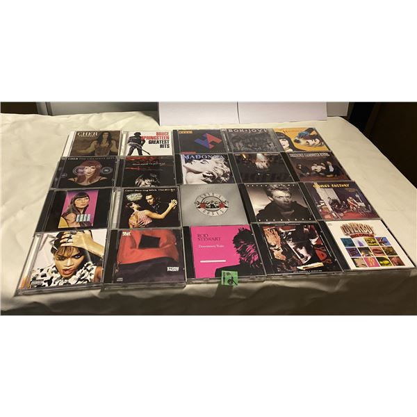 Lot of 20 music CDs various artists