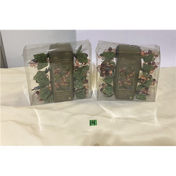Patio garden light sets