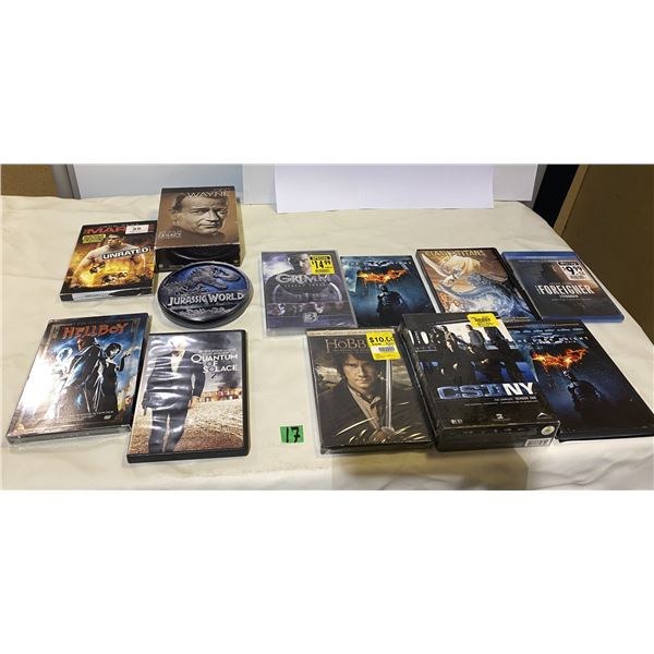 12 DVD movies