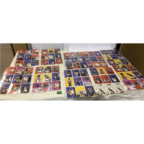 Large lot of Dinosaurs television show collector cards