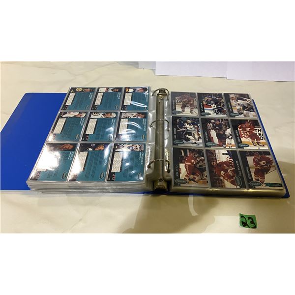 Book of NHL Hockey collectors cards