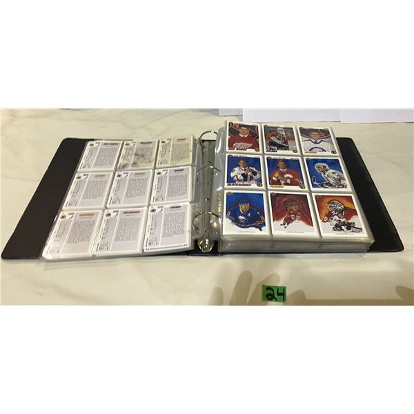 Book of NHL Hockey collectors cards