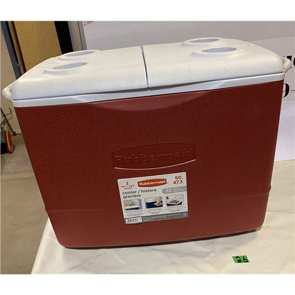 Rubbermaid brand cooler