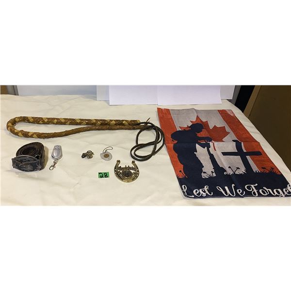 Keychains, belt, wall art and more