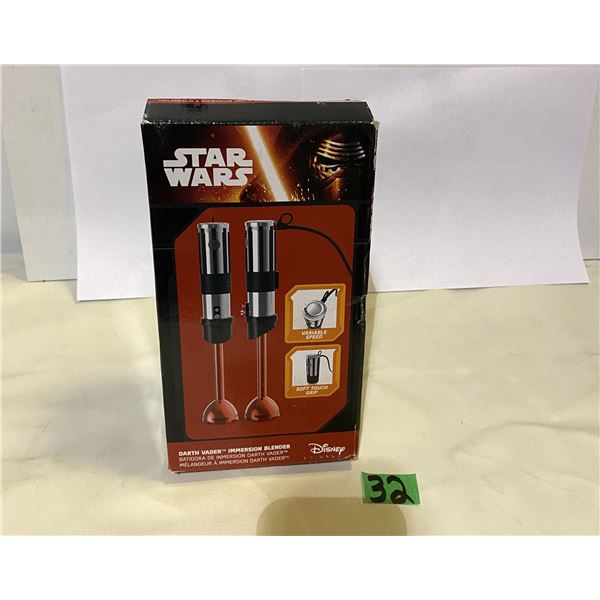 Star Wars Darth Vader light sabre hand blender