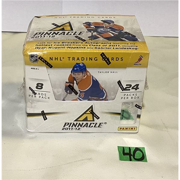 Full unopened box of 2011-12 Pinnacle NHL hockey cards