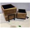 Image 2 : 2 Flower/plant boxes