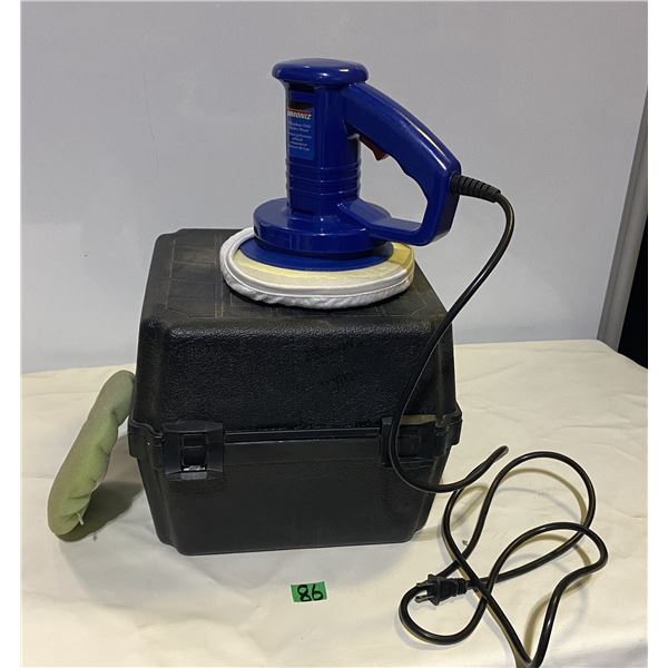Simoniz brand orbit 8" polisher/waxer with carrying case