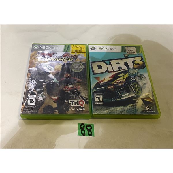2 Xbox 360 video games