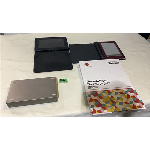 Calculators, thermal paper and more