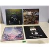 Image 1 : 4 Rock LP record albums