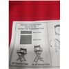 Image 4 : Replacement Directors Chair Seat & Back Rest