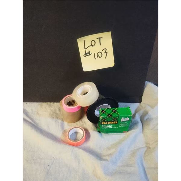 Miscellaneous Tape Lot 2