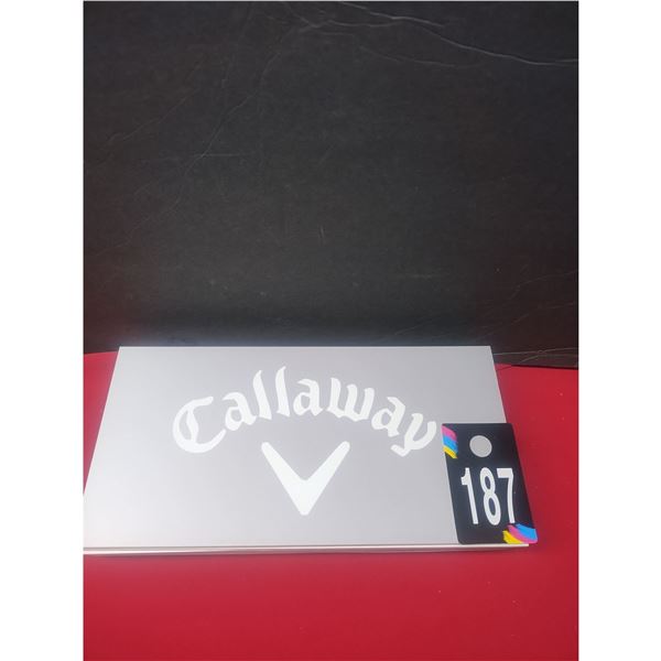 Various Golf Branded Signs Lot B