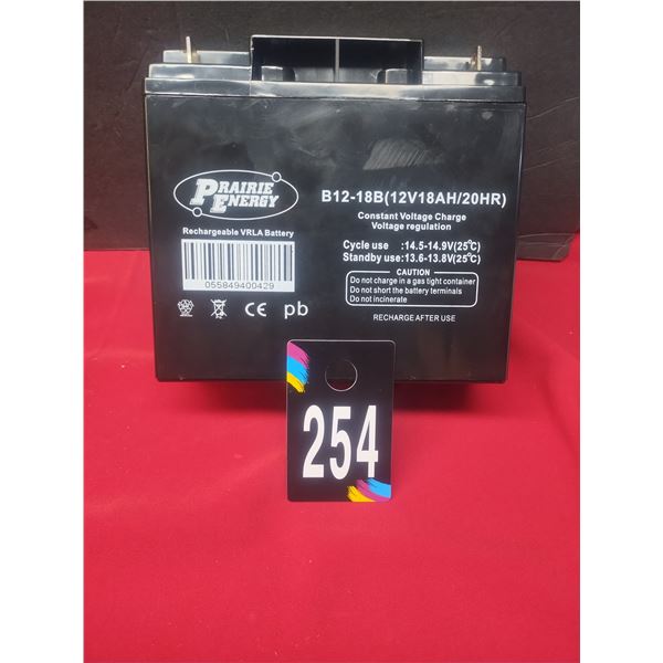 Prairie Energy E-Bike Battery Lot 3