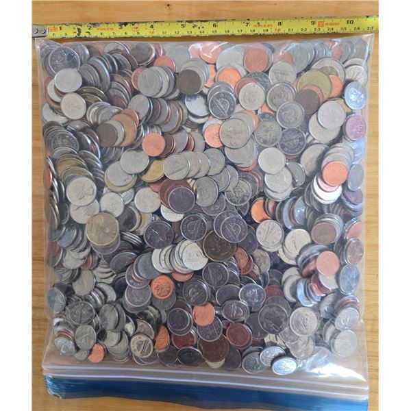 Bulk Lot of Mixed Canadian Coinage