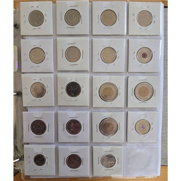 40 Assorted Canadian Coins