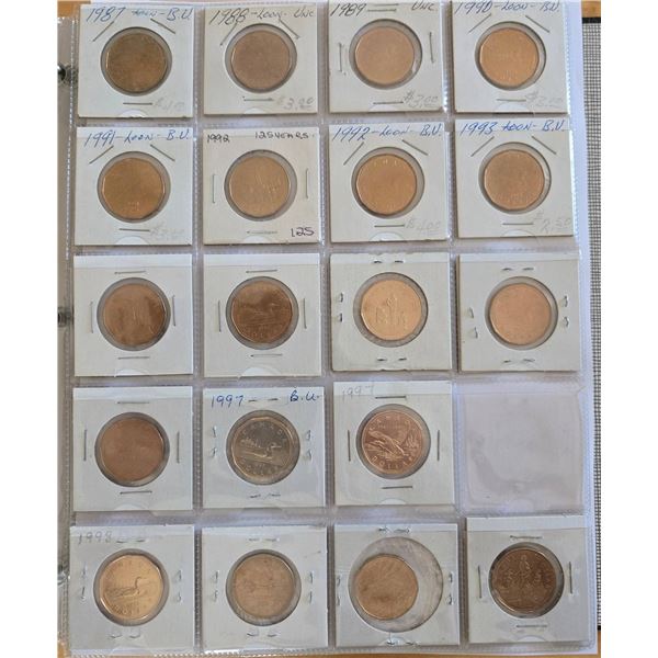 Canadian novelty  loonies