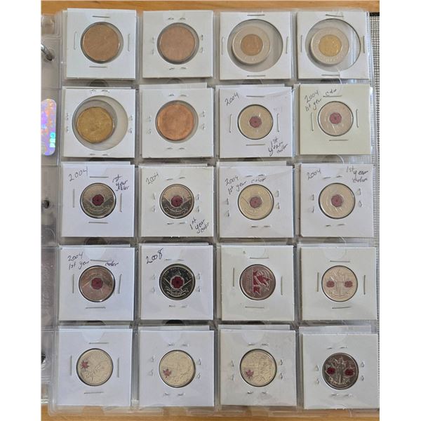 Canadian Coin Collection Assortment