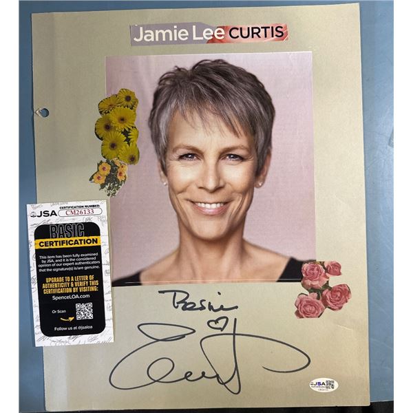 Jamie Lee Curtis Signed Autograph Photo on Matted Board JSA CM26133