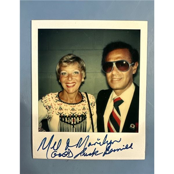 Mayor Mel Lastman Signed Polaroid Photo