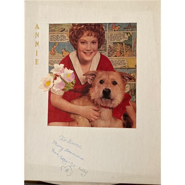 Signed Ally-Jo Kelly ANNIE Mixed Media Collage Art Grumbacher Board 12x16