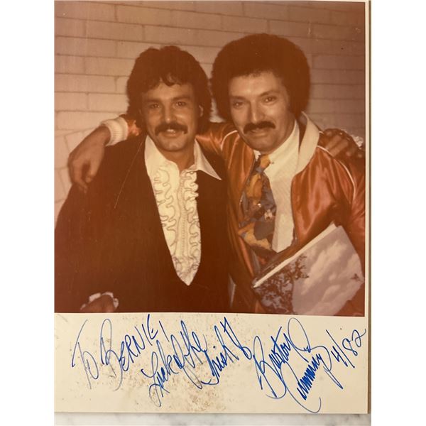 BURTON Cummings of The Guess Who signed photo