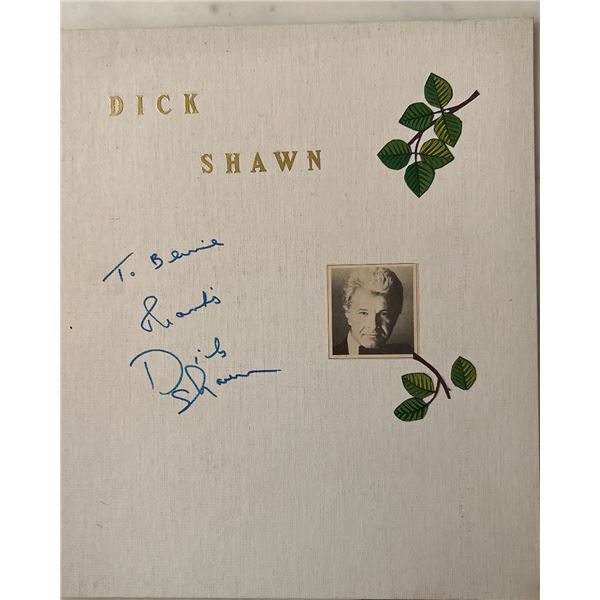 Dick Shawn Autographed Grumbacher Canvas Foundation Board 12x14 Signed
