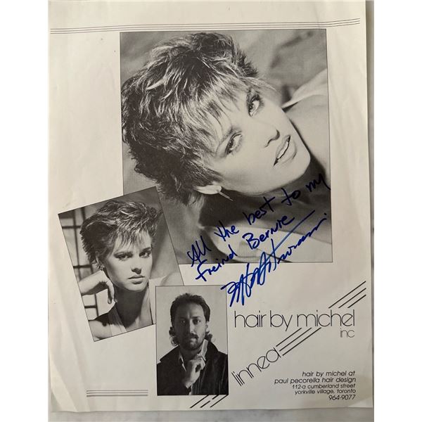 Hair By Michel Signed Photo Autograph