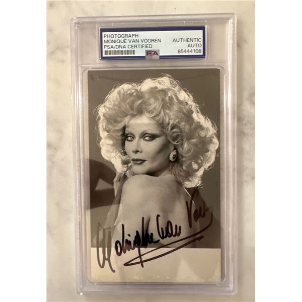 Monique Van Vooren PSA/DNA Certified Authentic Autographed Photograph Card