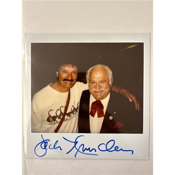 Jack Kruschen Autographed Signed Polaroid Photo