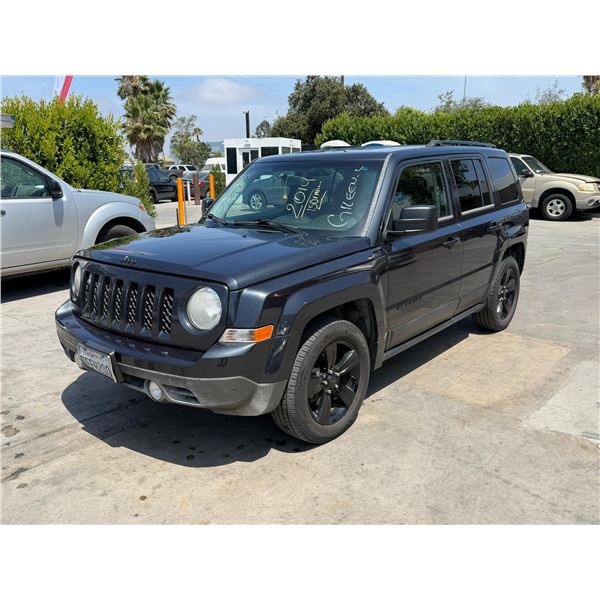 JEEP  PATRIOT 2014 O/S TITLE 2 DAYS