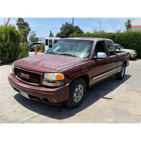 GMC SIERRA 2001 T-DON-TMU