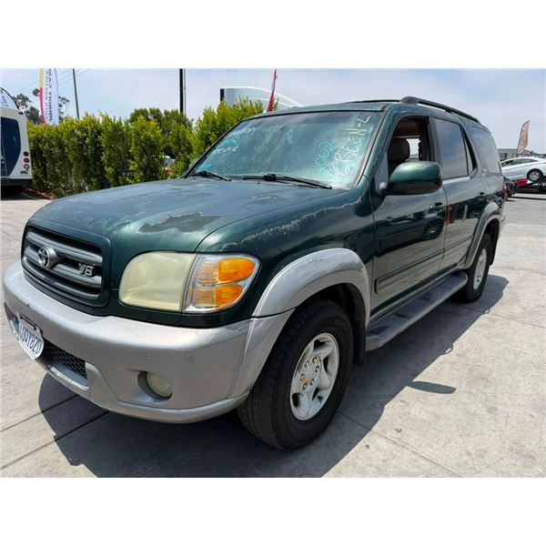 TOYT SEQUOIA  2002 APP  DUP/T-DON