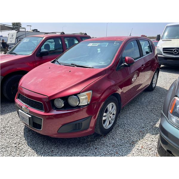 CHEVROLET SONIC 2013 T