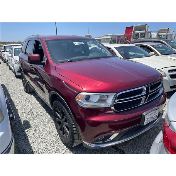 DODGE DURANGO 2016 T-15 DAYS