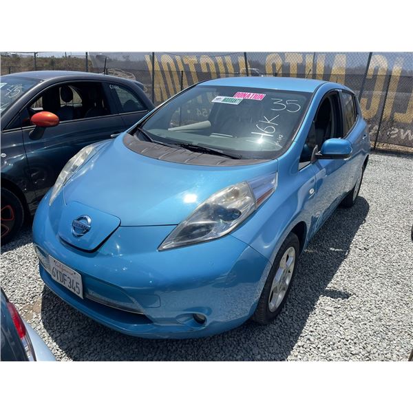 NISSAN LEAF 2012 T-DONATION