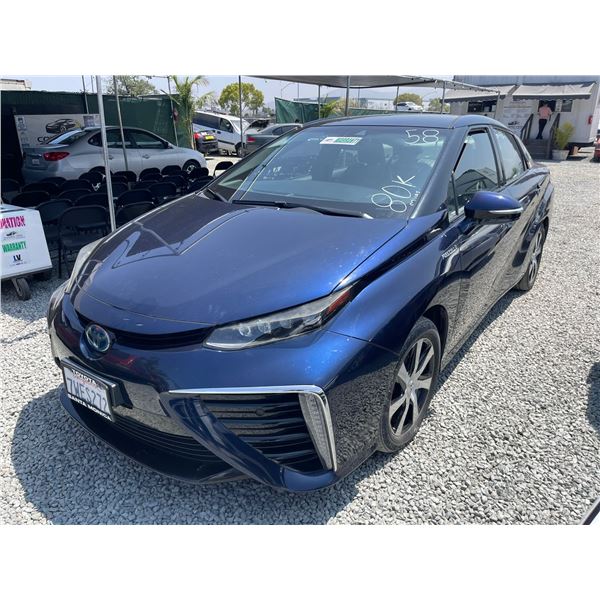 TOYOTA MIRAI 2017 ADT/TITLE 15 DAYS