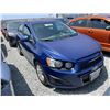 Image 3 : CHEVROLET SONIC 2014 T