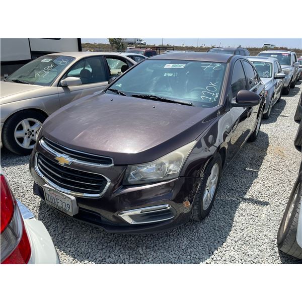 CHEVROLET CRUZE 2015 ADT