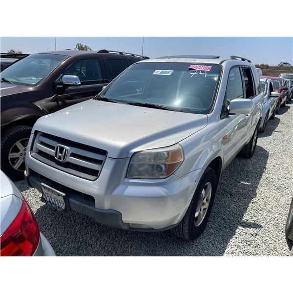HONDA PILOT 2008 T-DONATION