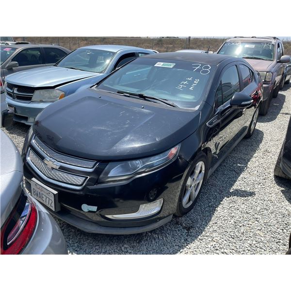 CHEVROLET VOLT 2013 SALVAGED TITLE