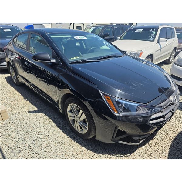HYUNDAI ELANTRA 2020 T/REPO