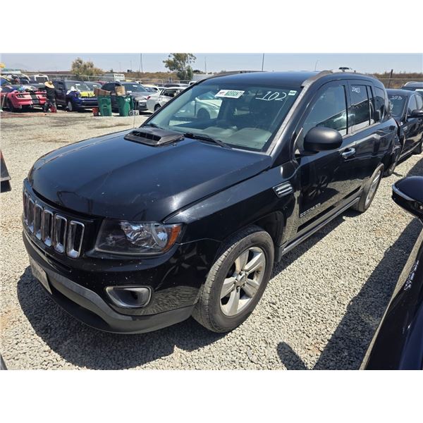 JEEP COMPASS 2016 SALVAGED TITLE