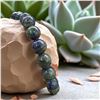 Image 1 : Lapis and Malachite Bracelet 12 mm