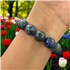 Image 2 : Lapis and Malachite Bracelet 12 mm
